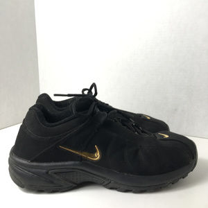 Nike Mens VXT Black/Gold Sz 11 Sneakers